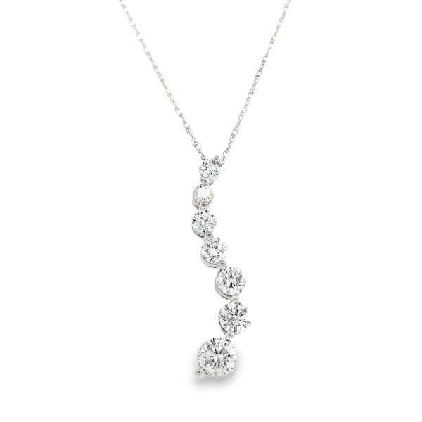 Estate 14K White Gold Diamond Necklace Koerbers Fine Jewelry Inc New Albany, IN
