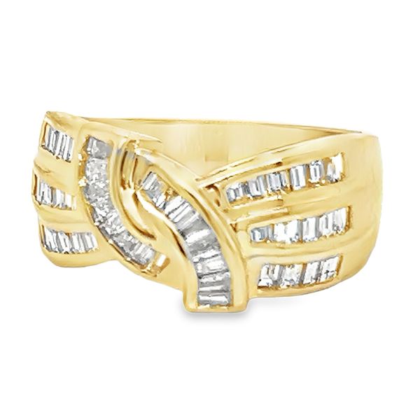 Estate 14K Yellow Gold Diamond Fashion Band Koerbers Fine Jewelry Inc New Albany, IN