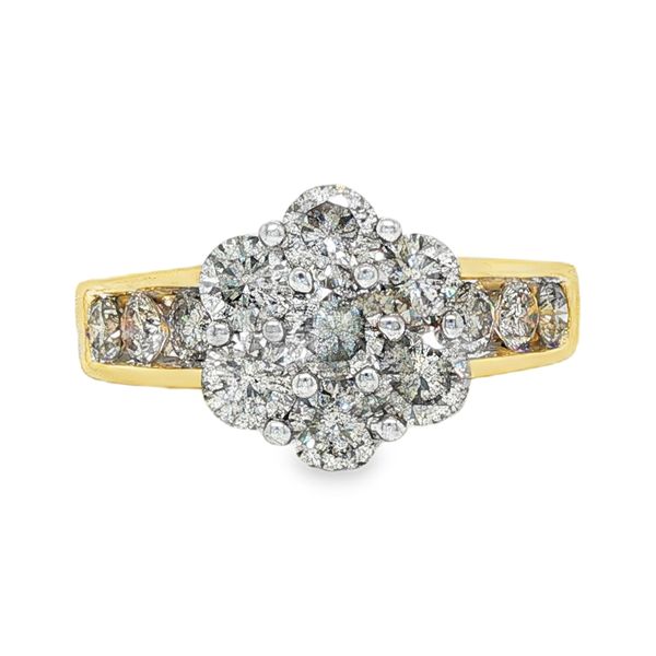 Estate 14K Yellow Gold Diamond Fashion Ring Koerbers Fine Jewelry Inc New Albany, IN
