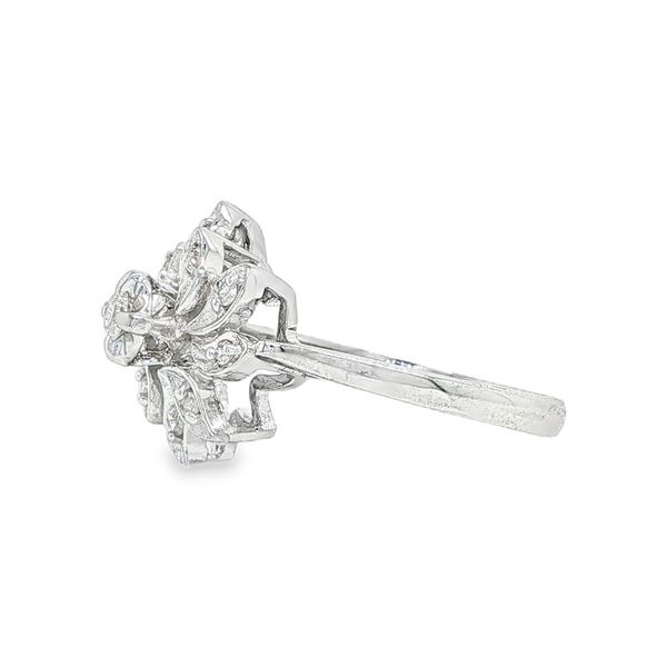 Estate 10K White Gold Diamond Fashion Ring Image 2 Koerbers Fine Jewelry Inc New Albany, IN