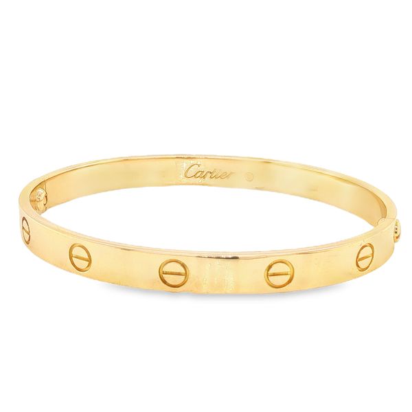 Estate 18K Yellow Gold Authentic Cartier 
