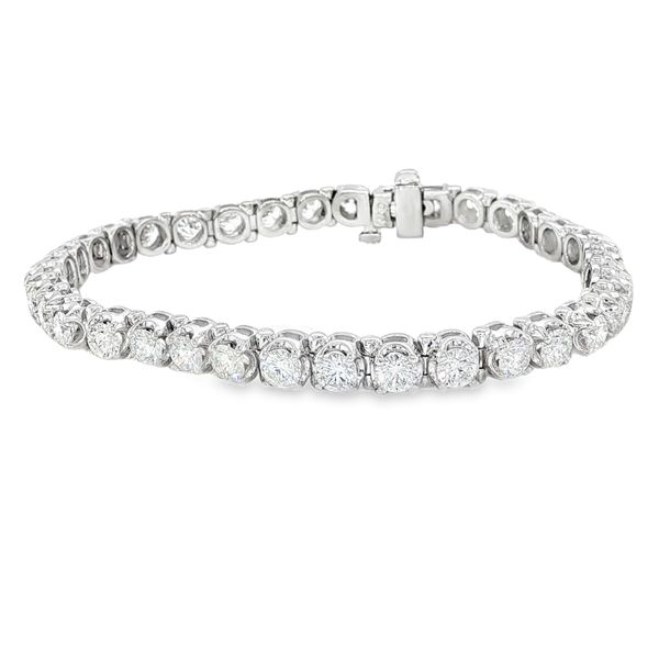 Estate 14K White Gold Diamond Tennis Bracelet Koerbers Fine Jewelry Inc New Albany, IN