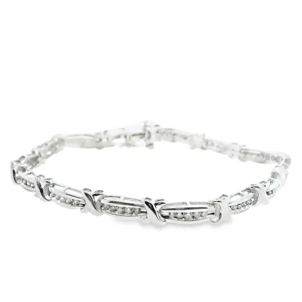 Estate 10K White Gold Ladies Bracelet Koerbers Fine Jewelry Inc New Albany, IN