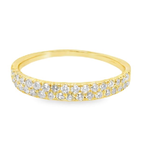 Estate 14K Yellow Gold Diamond Wedding Band Koerbers Fine Jewelry Inc New Albany, IN