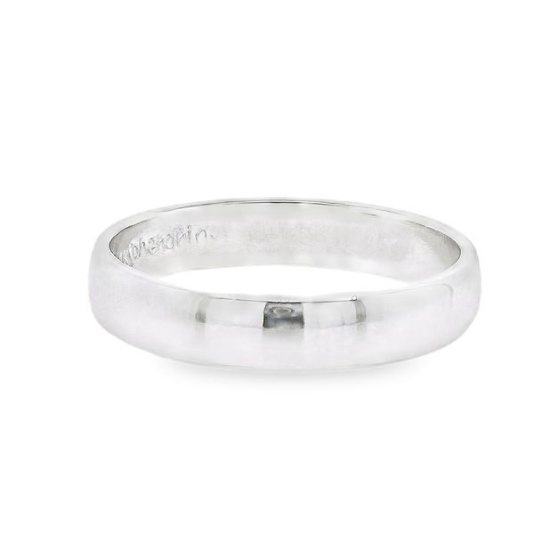 Estate 14K White Gold Gents Wedding Band Koerbers Fine Jewelry Inc New Albany, IN