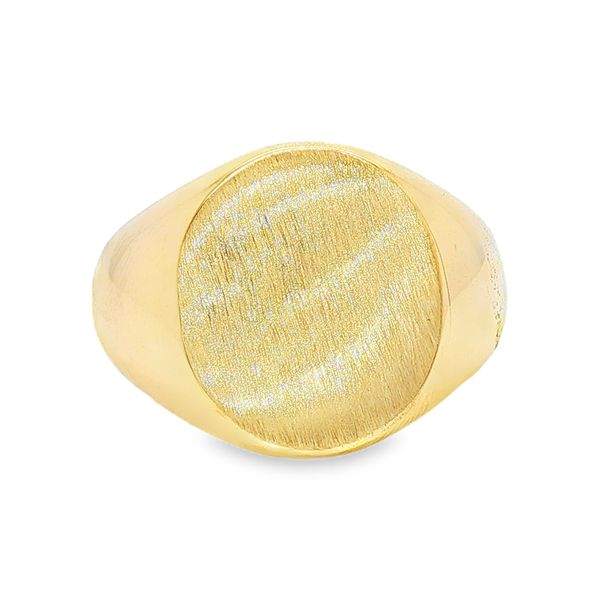 Estate 10K Yellow Gold Signet Ring Koerbers Fine Jewelry Inc New Albany, IN