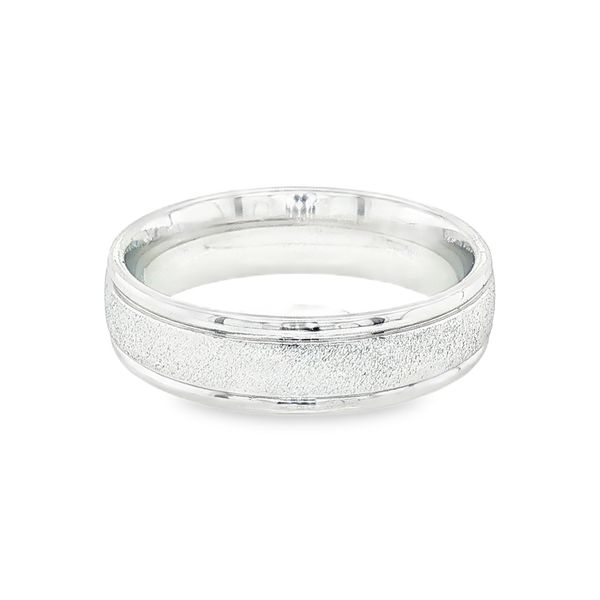 Estate 14K White Gold Gents Wedding Band Koerbers Fine Jewelry Inc New Albany, IN