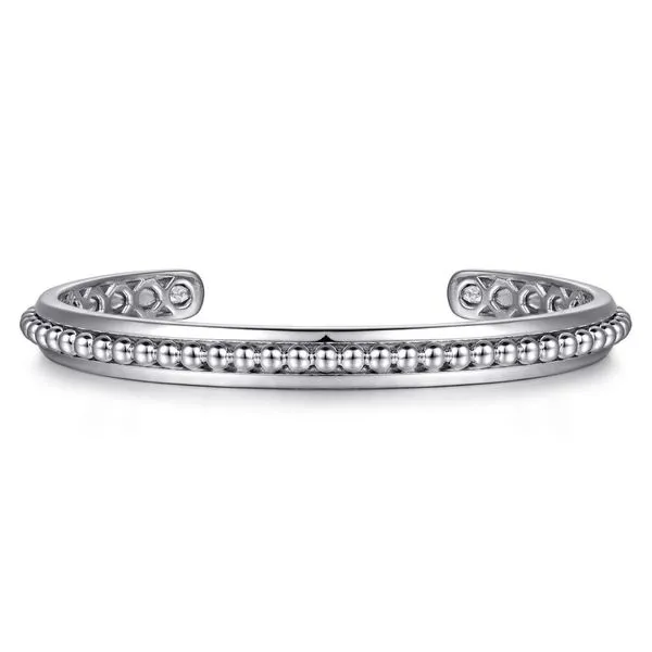 Sterling Silver Open Cuff Bracelet with Bujukan Center Koerbers Fine Jewelry Inc New Albany, IN