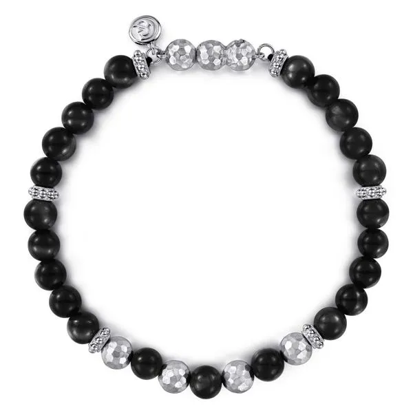Sterling Silver and Onyx Bujukan Bracelet Koerbers Fine Jewelry Inc New Albany, IN