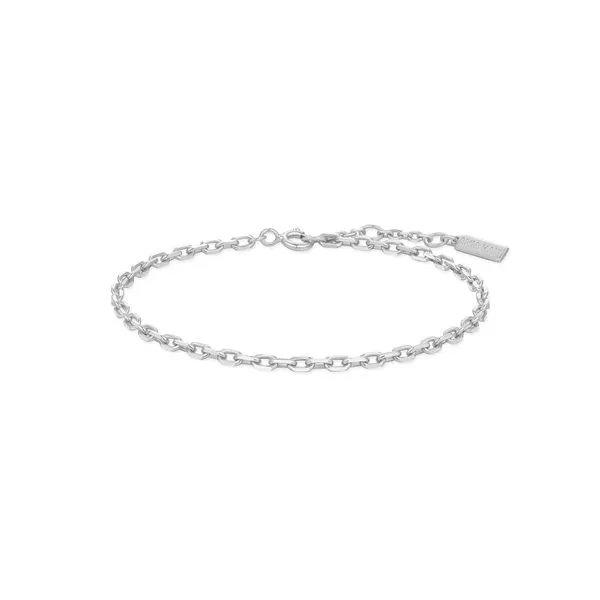 Silver Paper Clip Chain Bracelet Koerbers Fine Jewelry Inc New Albany, IN