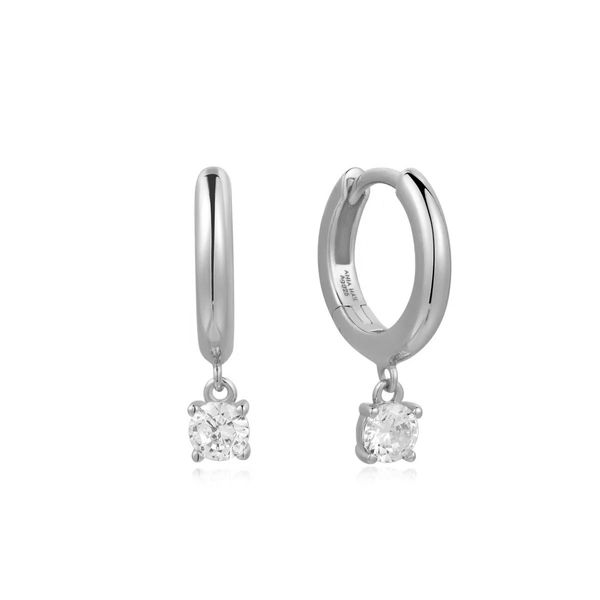 Silver Drop Solitaire Huggies Koerbers Fine Jewelry Inc New Albany, IN