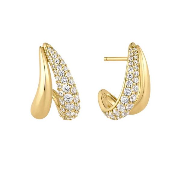 Gold Plated Sterling Silver Earrings Koerbers Fine Jewelry Inc New Albany, IN