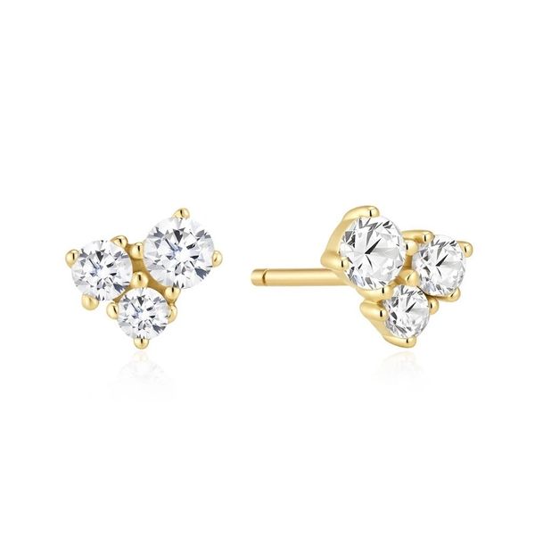 Gold Graduated Trinity Stud Earrings Koerbers Fine Jewelry Inc New Albany, IN
