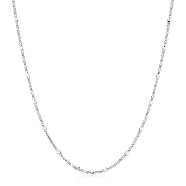 Silver Beaded Chain Necklace Koerbers Fine Jewelry Inc New Albany, IN
