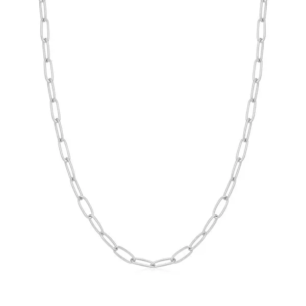 Silver Link Charm Chain Necklace Koerbers Fine Jewelry Inc New Albany, IN