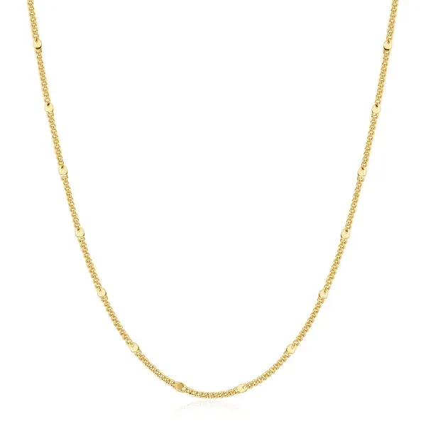 Gold Beaded Chain Necklace Koerbers Fine Jewelry Inc New Albany, IN