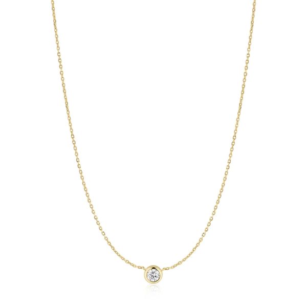 Gold Just You Solitaire Necklace Koerbers Fine Jewelry Inc New Albany, IN