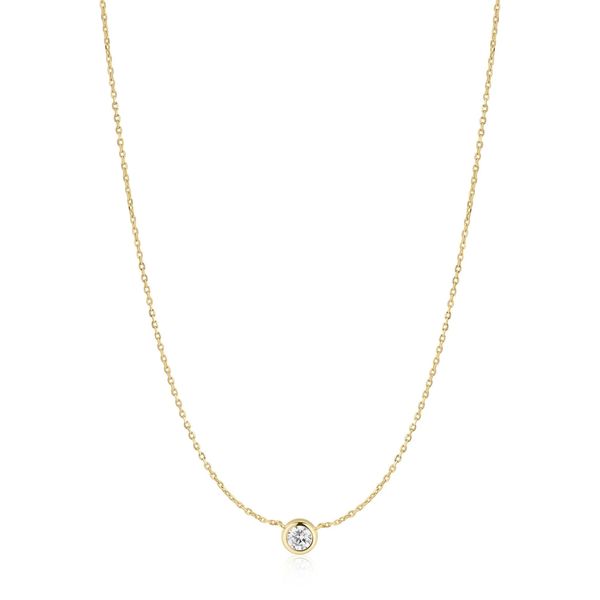 Gold Just You Solitaire Necklace Koerbers Fine Jewelry Inc New Albany, IN