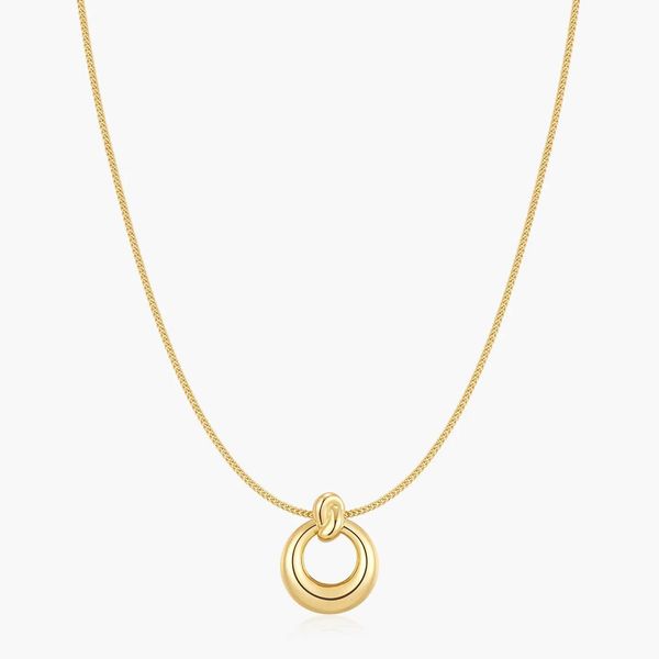 Gold Open Circle Necklace Koerbers Fine Jewelry Inc New Albany, IN