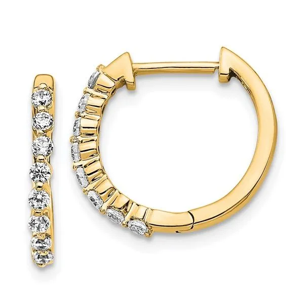 Lab Grown Diamond Earrings Komara Jewelers Canfield, OH