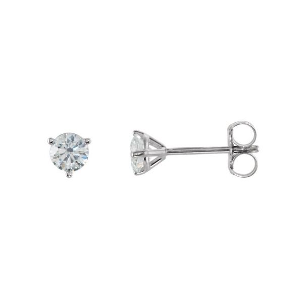 Lab Grown Diamond Earrings Komara Jewelers Canfield, OH