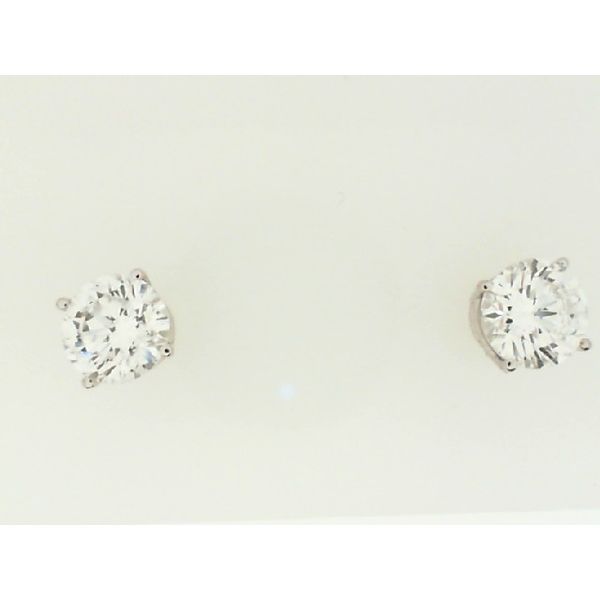 Lab Grown Diamond Earrings Komara Jewelers Canfield, OH