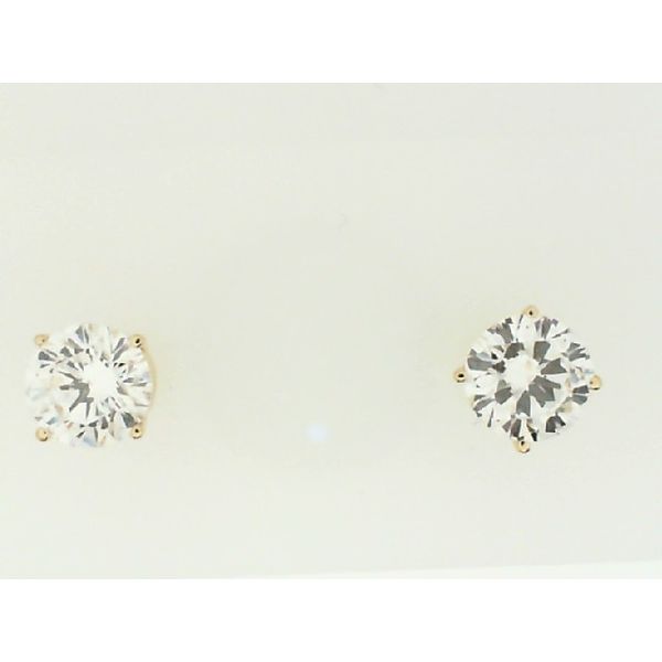 Lab Grown Diamond Earrings Komara Jewelers Canfield, OH