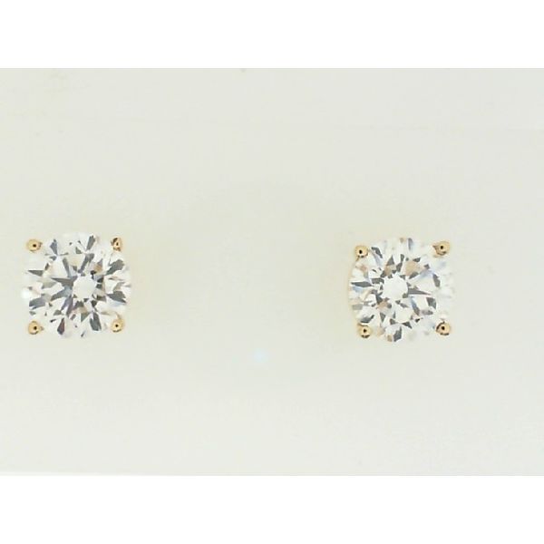 Lab Grown Diamond Earrings Komara Jewelers Canfield, OH