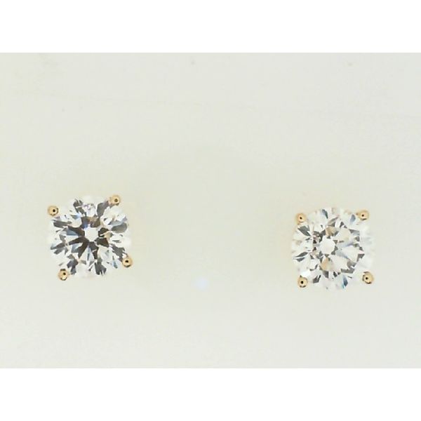 Lab Grown Diamond Earrings Komara Jewelers Canfield, OH