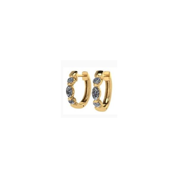 Lab Grown Diamond Earrings Komara Jewelers Canfield, OH