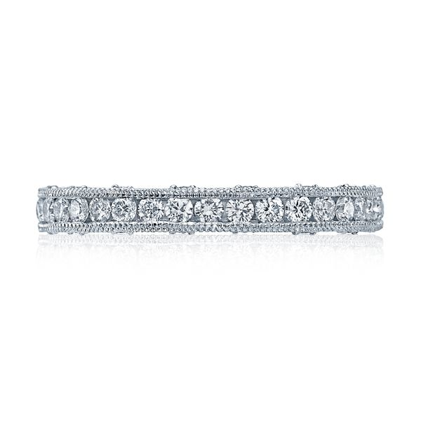 Tacori Reverse Crescent Diamond Wedding Band Koser Jewelers Mount Joy, PA