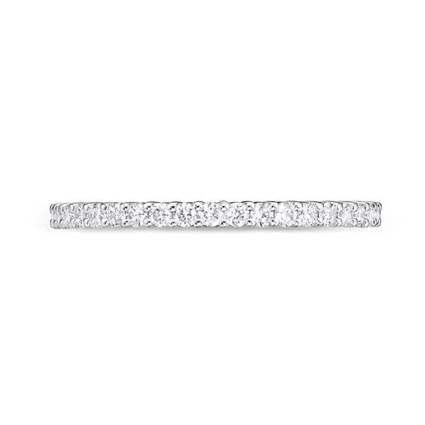 Memoire Petite Prong Diamond Eternity Band Koser Jewelers Mount Joy, PA