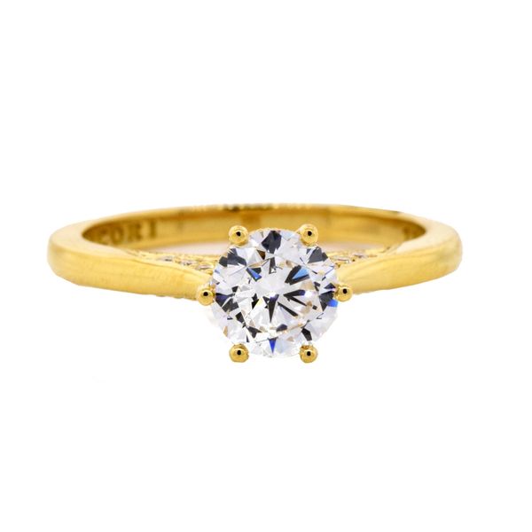 Simply Tacori Solitaire Engagement Ring Mounting Koser Jewelers Mount Joy, PA