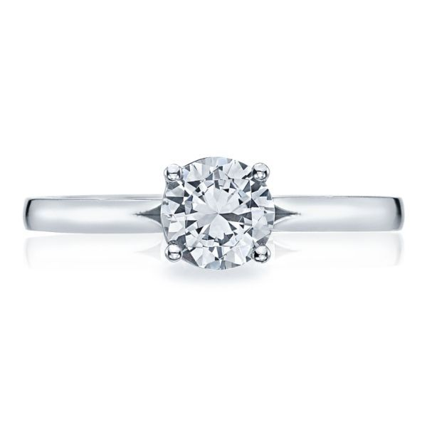 Tacori Sculpted Crescent Solitaire Engagement Ring Mounting Koser Jewelers Mount Joy, PA