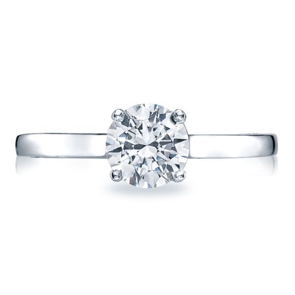 Tacori Sculpted Crescent Classic Solitaire Engagement Ring Mounting Koser Jewelers Mount Joy, PA