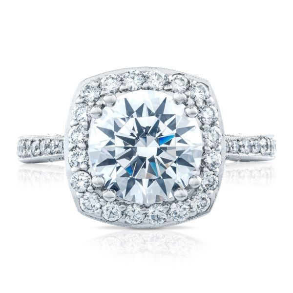 Tacori RoyalT Bloom Engagement Ring Mounting Koser Jewelers Mount Joy, PA