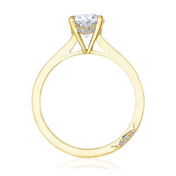 Tacori Oval Cathedral Diamond Engagement Ring Mounting Image 2 Koser Jewelers Mount Joy, PA