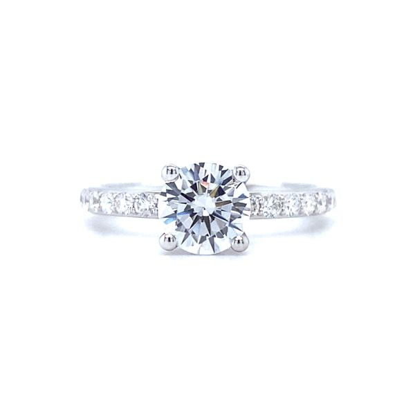 Coast Hidden Halo Diamond Engagement Ring Mounting Koser Jewelers Mount Joy, PA