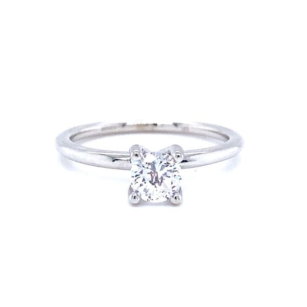 Uneek Round Solitaire Diamond Engagement Ring Mounting Koser Jewelers Mount Joy, PA