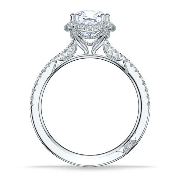 Tacori Simply Tacori Cushion Bloom Engagement Ring Mounting Image 2 Koser Jewelers Mount Joy, PA
