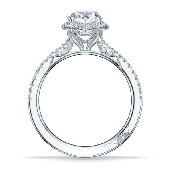 Tacori Oval Bloom Diamond Engagement Ring Mounting Image 2 Koser Jewelers Mount Joy, PA