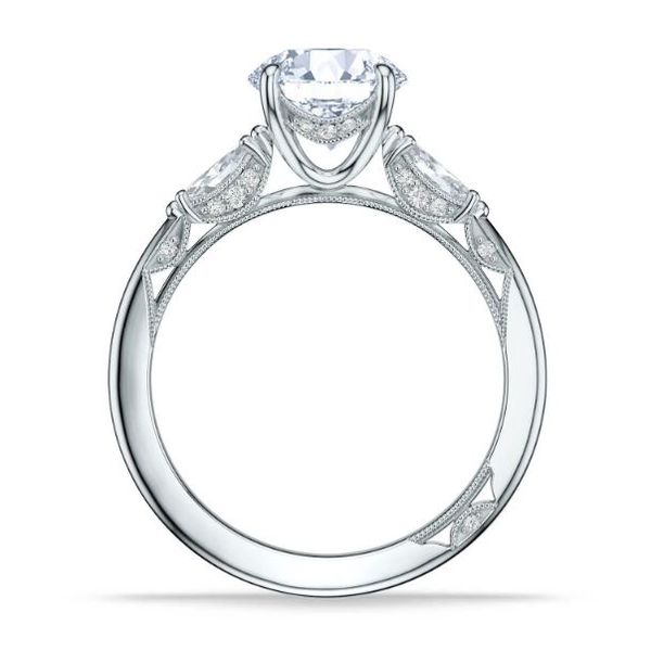 Tacori Round & Marquise Three Stone Diamond Engagement Ring Mounting Image 2 Koser Jewelers Mount Joy, PA
