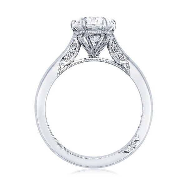 Tacori Oval Solitaire Diamond Engagement Ring Mounting Image 2 Koser Jewelers Mount Joy, PA