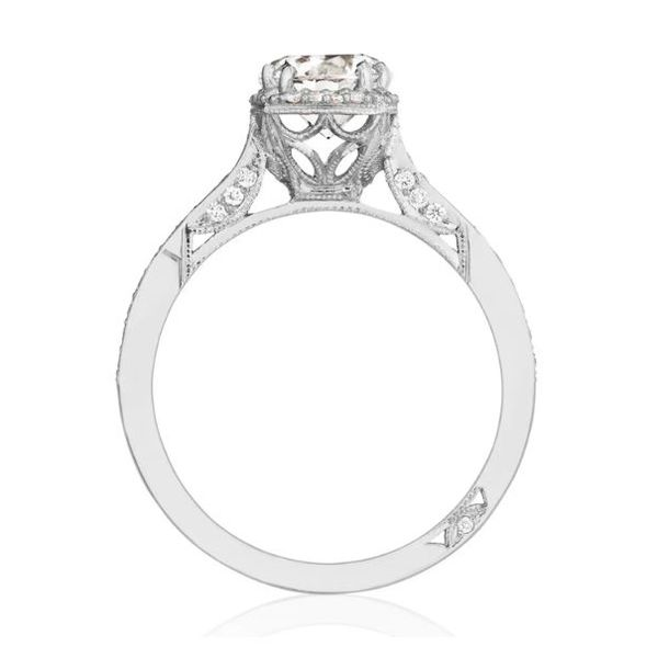 Tacori Dantela Round Bloom Engagement Ring Mounting Image 2 Koser Jewelers Mount Joy, PA