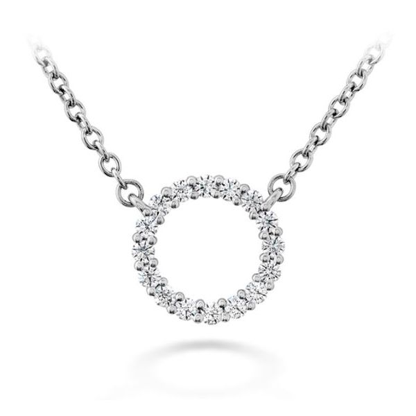 Hearts On Fire Diamond Signature Circle Pendant - Small Koser Jewelers Mount Joy, PA