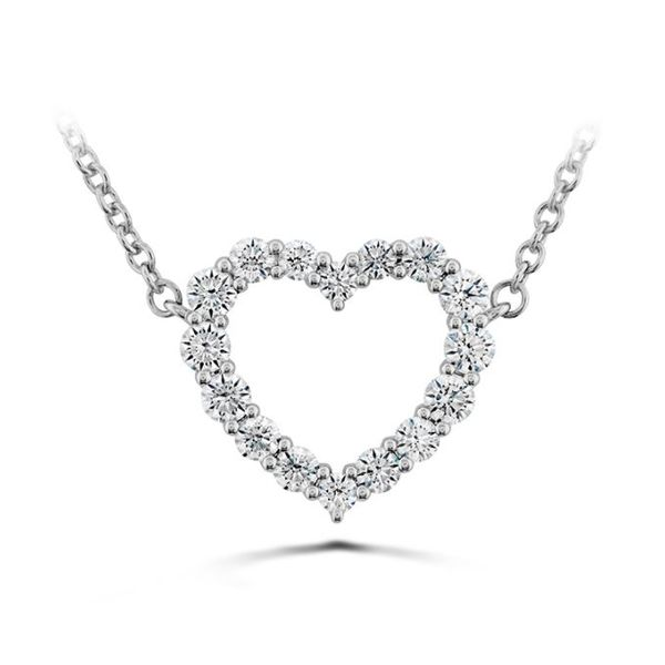 Hearts On Fire Signature Medium Diamond Heart Pendant Koser Jewelers Mount Joy, PA