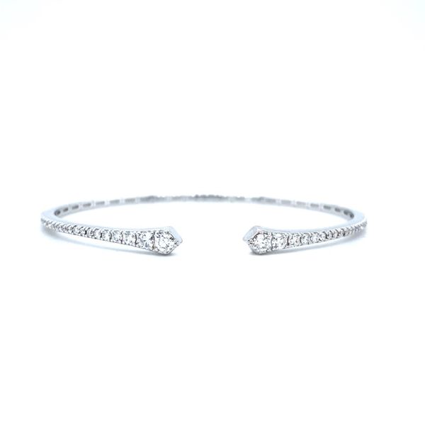 Open Cuff Diamond Bangle Bracelet Koser Jewelers Mount Joy, PA