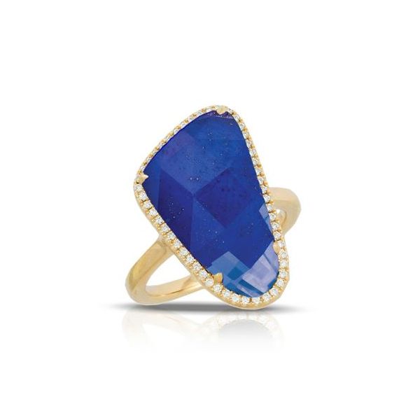 Royal Lapis & Diamond Ring Koser Jewelers Mount Joy, PA