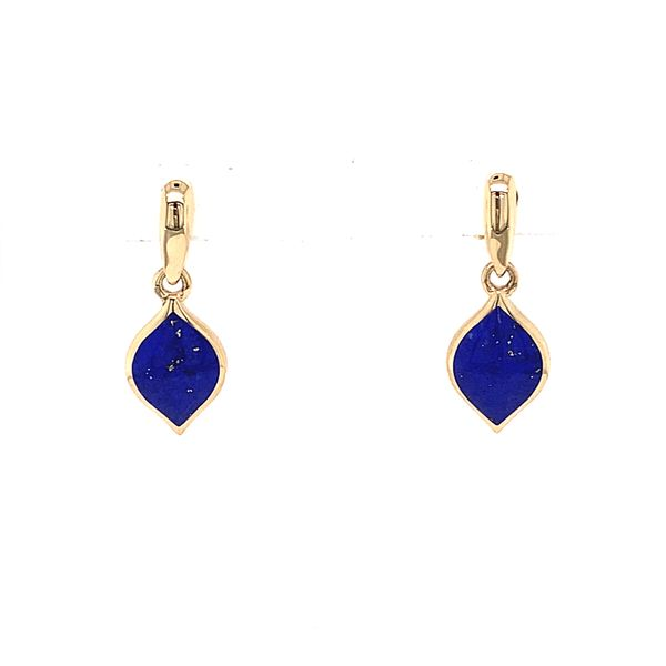 Kabana Lapis Inlay Dangle Earrings Koser Jewelers Mount Joy, PA