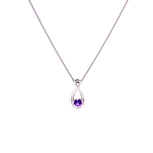 Amethyst Infinity Pendant Koser Jewelers Mount Joy, PA